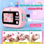 Appareil Photo Instantané, Cadeau Licorne pour 3-12 Ans Fille, Appareil Photo Enfant pour Filles 4 5 6 7 8 Ans, Jouet Licorne po