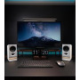 Edifier R20BT Enceintes USB Bluetooth 6.0 avec Haut-Parleurs Large Bande 2,75", Commandes Tactiles, Entrée AUX, Prise Casque, Éc
