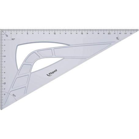EQUERRE 60° 26CM MAPED GEOMETRIC