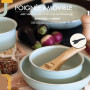 MENASTYL - Batterie de Cuisine Amovible Empilable - Tous Feux Dont Induction - Revêtement Céramique Antiadhésif sans PFAS - Gamm
