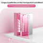 INFILAND Coque pour Samsung Galaxy Tab S10 Lite/S10 FE/S9 FE 5G 10,9"/Tab S9 11" avec Porte-Stylo S, Jolie À Paillettes avec Dos