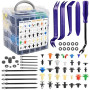 1565 Pièces Clips de Fixation Voiture, Rivet Plastique Fixation Protection, Pieces Auto Clips Carrosserie, Universel Agrafe Carr