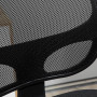 Vinsetto Chaise Bureau Ergonomique, Fauteuil de Bureau avec Repose-Pieds Ajustable, Chaise de Dessin à Dossier en Maille, Hauteu