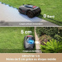 MOVA LiDAX Ultra 1600 Robot Tondeuse sans Fil périphérique avec 4G, Recommandé 1600 m², Cartographie IA & LiDAR 3D 360° sans RTK