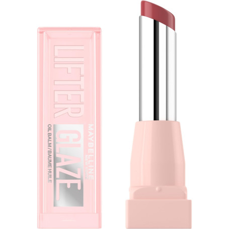 Maybelline New York - Baume Huile Hydratant - Lèvres Lissées et Brillantes - Effet Laqué - Enrichi en Acide Hyaluronique et Extr