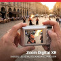 AgfaPhoto Realishot DC5200 - Appareil Photo Compact, 21MP, Ecran LCD 2,4", Zoom Digital 8X, Vidéo HD 720p, Batterie Lithium, Car