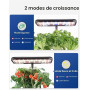 iDOO 8 Pods Potager Interieur, Jardin D'herbes Hydroponique, Jardinière Intelligente avec Minuterie Automatique, Kit de Jardin D