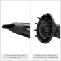 BaByliss Sèche-cheveux Cordkeeper - Sèche-cheveux puissant de 2000W avec 1,65m cordon rétractable, Technologie ionique anti-fris