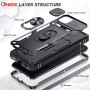 LeYi Coque pour Samsung Galaxy A22 5G avec 2 Verre Trempé, 360 Full Body Protection de la Caméra en PC Dur Anti-Chut Renforcée A