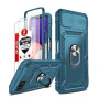 LeYi Coque pour Samsung Galaxy A22 5G avec 2 Verre Trempé, 360 Full Body Protection de la Caméra en PC Dur Anti-Chut Renforcée A