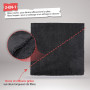 SPRINGER ZX1500 - - 2 x Chiffon Duo Microfibres 40 x 40 cm - - 2-en-1 Entretien Auto 450 GSM - pour Polir et Sécher - Chiffon de