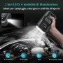 Booster Batterie Voiture 7000A avec 11,05 BAR/160 PSI Gonfleur de Pneus,27000 mAh Démarreur Batterie Voiture pour Tous Moteurs E