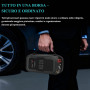 Booster Batterie Voiture 7000A avec 11,05 BAR/160 PSI Gonfleur de Pneus,27000 mAh Démarreur Batterie Voiture pour Tous Moteurs E