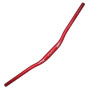 WAKE Guidon de vélo en alliage d'aluminium 31,8 mm pour VTT (rouge, 780 mm)