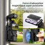 AMAZEAR Support magnétique pour DJI Osmo Pocket 4P/4/3, Accessoire Pocket4/3, Adaptateur d'extension magnétique, Support de boît