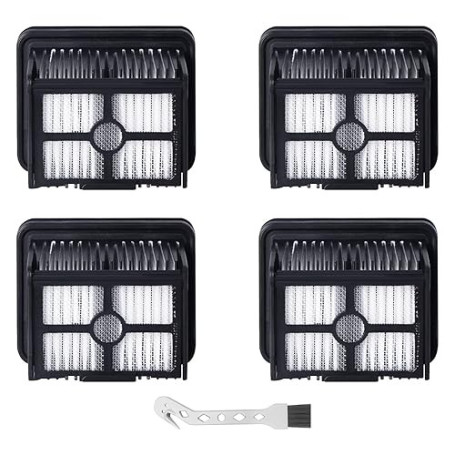 Jegehoyo Lot de 4 filtres HEPA pour Dreame H12 Pro/H12 Pro FlexReach/H12 Dual/H12 Pro Ultra/H13 Pro/H15 Pro/H15 Pro Heat/H15 Mix