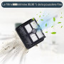 Jegehoyo Lot de 4 filtres HEPA pour Dreame H12 Pro/H12 Pro FlexReach/H12 Dual/H12 Pro Ultra/H13 Pro/H15 Pro/H15 Pro Heat/H15 Mix