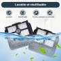 Jegehoyo Lot de 4 filtres HEPA pour Dreame H12 Pro/H12 Pro FlexReach/H12 Dual/H12 Pro Ultra/H13 Pro/H15 Pro/H15 Pro Heat/H15 Mix