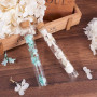 BENECREAT 20PCS 30ml Tube à essai en Verre avec Bouchon en liège Clair Plat Mini Bouteilles en Verre bocaux pour Laboratoire, Pa