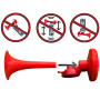 AABCOOLING 6X Signal Horn 106 DB(A) Ininflammable - Jusqu'à 120 Signaux, pour Euro 2024 Football Championnat, pour événements Sp