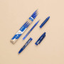 PILOT - Lot de 3 FriXion Ball 07 - Stylo Effaçable à Encre Thermosensible - Stylo Roller Rechargeable - Bleu - Pointe Moyenne