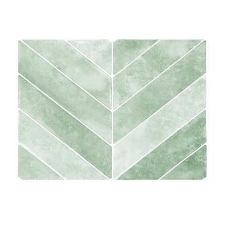 Umelee Stickers Carrelage 28,7×22,9 cm, 3D Autocollants Muraux Adhésif Imperméables, Décoration pour Cuisine, Salle de Bain, Cha