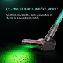 SmartAI V5 Aspirateur Balai sans Fil, 55Kpa/600W/80Mins Aspirateur sans Fil Puissant, Autoportant Aspirateur Balai, Autonomie Ul