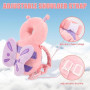 Coussin de Protection de Tête de Bébé,Protege Tete Bebe,Coussin de sac à dos Réglable et Respirant pour Tout-petits,Convient Aux