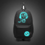 Kono Cartable à roulettes Enfant 24 L, Sac à Dos Trolley LED Lumineux, Bagage Cabine École Primaire Fille Garçon Voyage