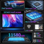BEYNIVAN Tablette 14 Pouces Android 15 Tablette Tactile avec 5G WiFi,36Go+256Go/11580mAh/20W/13+8MP/Octa-Core/Face ID/TÜV/GMS/BT