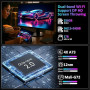 BEYNIVAN Tablette 14 Pouces Android 15 Tablette Tactile avec 5G WiFi,36Go+256Go/11580mAh/20W/13+8MP/Octa-Core/Face ID/TÜV/GMS/BT