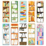 JSRQT 30 Pièces Marque-pages Double Face Marqueur Page Liste de Lecture pour Amateurs de Livres Cartes de Bibliothèque Clip de P