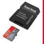 SanDisk 128 Go Ultra Go microSDXC, Carte Micro SD + Adaptateur SD (pour Android Smartphone et Tablette, Video Full HDD, jusqu'à