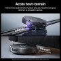 NARWAL Flow 2 Robot Aspirateur Laveur Tout-en-Un, Rouleau Laveur Allongé, Lavage FlowWash à 60 °C, Puissance d’Aspiration de 31
