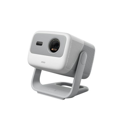 JMGO New N1S 4K Mini Videoprojecteur, Triple Laser, 1700 ISO Lumens, Gimbal Instantané Autofocus, GTV, Netflix, 110% BT.2020, HD