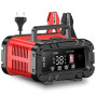 20A Chargeur de Batterie Voiture 12V/24V Auto Intelligent avec Écran LCD pour Voiture Moto Camion, LiFePO4, AGM, Gel, Wet