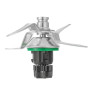 Pour Vorwerk Thermomix TM5/TM6 Lame de rechange en acier inoxydable pour mixeur (avec joint) - Design ultra tranchant et résista