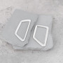 VGOL Lot de 2 Grilles d'aération pour Tableau de Bord de Voiture Compatible avec Peugeot 3008 3008GT 5008 (2017-2021)