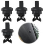 4 Pièces Plage Arriere Clips de Fixation Voiture, Clips de Fixation pour Étagère Arrière 7705099001 8200675047 Compatible pour R