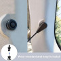 4 Pièces Plage Arriere Clips de Fixation Voiture, Clips de Fixation pour Étagère Arrière 7705099001 8200675047 Compatible pour R