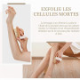 Brosse à sec pour le corps, Brosse exfoliante physique, Brosse masseuse pour le drainage lymphatique, Brosses anti-cellulite, Bo