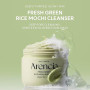 Arencia Nettoyant Visage Coréen au Riz et Mochi - Nettoyant pour le Visage, Gommage Doux Tout en Un pour un Nettoyage en Profond
