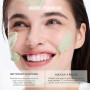 Arencia Nettoyant Visage Coréen au Riz et Mochi - Nettoyant pour le Visage, Gommage Doux Tout en Un pour un Nettoyage en Profond