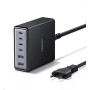 UGREEN Zapix 100W 6 Ports Chargeur USB C Rapide Station de Charge Bureau GaN Tech 65W Compatible avec iPhone 17 Pro Max Air 16 1