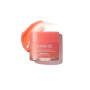 LANEIGE Masque de sommeil pour les lèvres pamplemousse : nourrit, hydrate, vitamine C, murumuru et beurre de karité, antioxydant