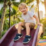 SAGUARO Chaussures Barefoot Enfant Chaussures Minimalistes avec Semelle Zero Drop et Wide Toe Box pour Extérieur et Intérieur, 2