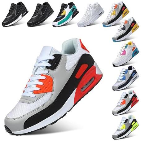 PADGENE Femme Homme Baskets Mode Chaussures Sport Course Sneakers Fitness Gym athlétique Multisports Outdoor Casual