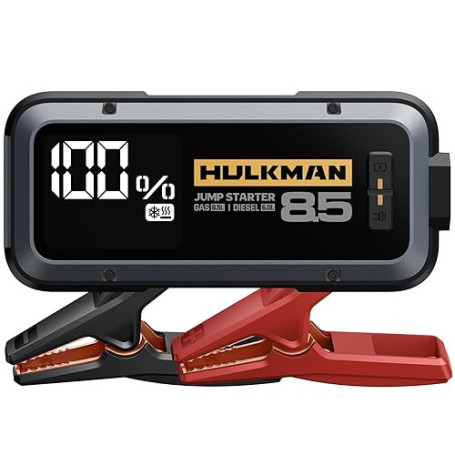 HULKMAN Alpha85S Booster Batterie Voiture 2000 Amp 20000mAh Technologie Avancée Préchauffage à Batterie au Lithium 12V pour Mote