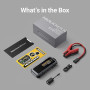 HULKMAN Alpha85S Booster Batterie Voiture 2000 Amp 20000mAh Technologie Avancée Préchauffage à Batterie au Lithium 12V pour Mote