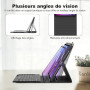 WAVATA Coque Clavier pour Lenovo Idea Tab Pro Gen 2 Tablet 13" 2026, Clavier pour Lenovo Idea Tab Pro Gen 2 Magnétique Détachabl